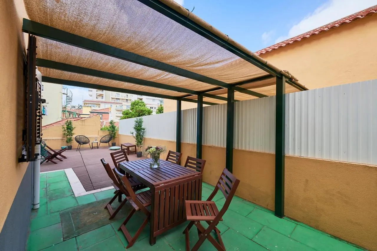 Spacious And Renovated Apartment With Amazing Patio, By Timecooler Lissabon 0*,  Portugal
